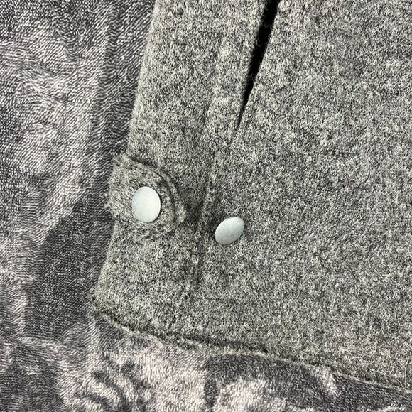 RA-RE Wool Blend Cape Cloak Made In Italy Women's One Size 246 M/L Jacket - Picture 3 of 13